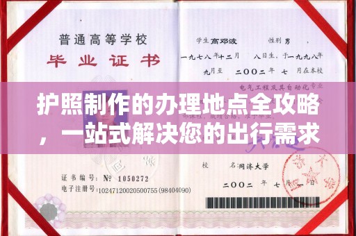 新平护照制作的办理地点全攻略，一站式解决您的出行需求
