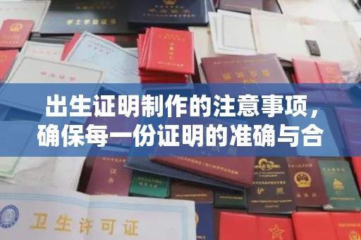 新平出生证明制作的注意事项，确保每一份证明的准确与合法
