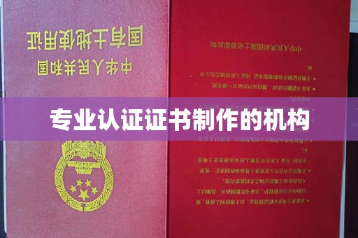 新平专业认证证书制作的机构