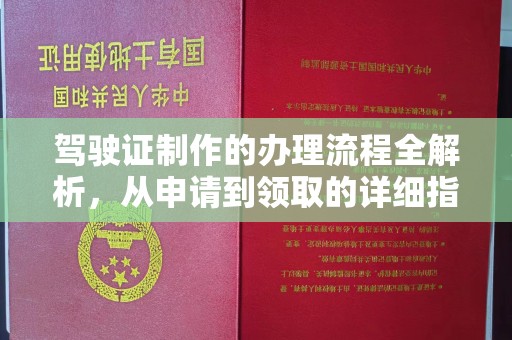新平驾驶证制作的办理流程全解析，从申请到领取的详细指南