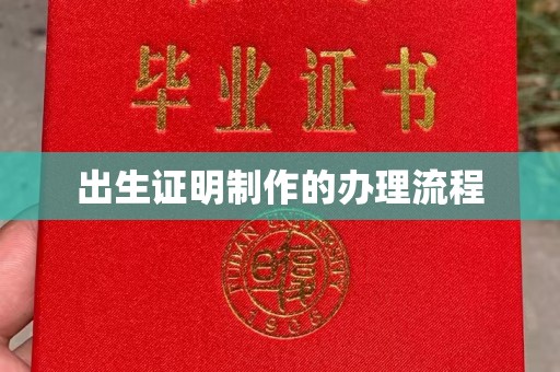 新平出生证明制作的办理流程